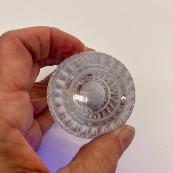 Vintage Crystal Egg Shaped Paperweight By Franklin Mint 1988 Made In Germany - Picture 8 of 11